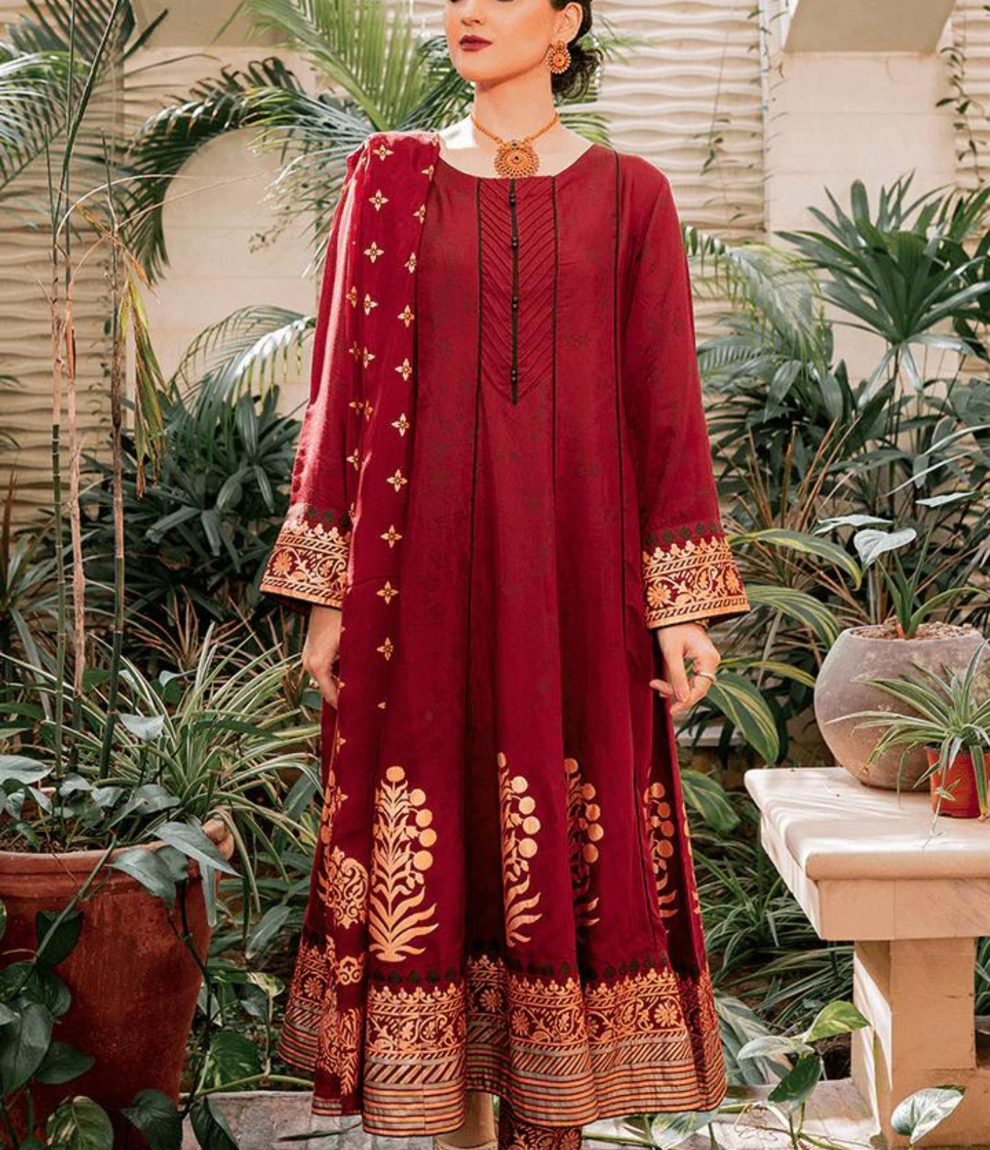 Red Clothes by Lehenga Indonesia